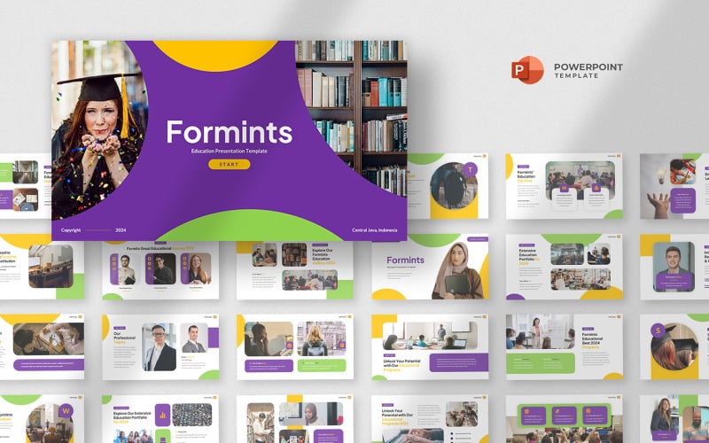 formints university amp education powerpoint template original