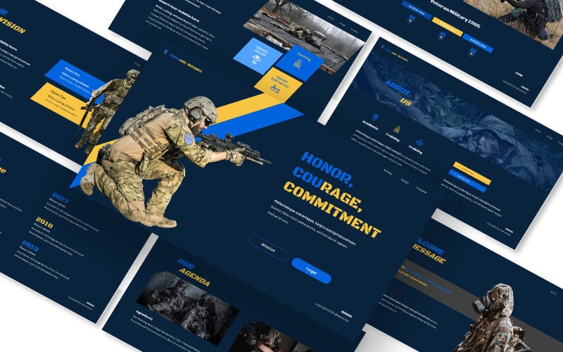 forsgard defance presentation powerpoint template original