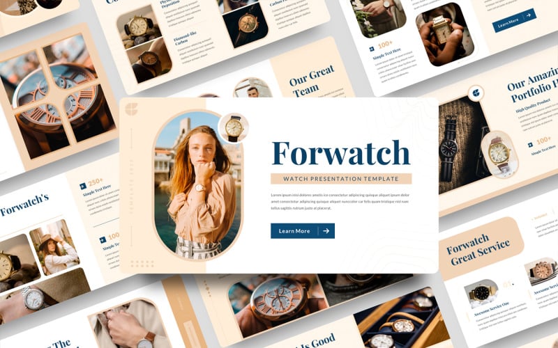 forwatch watch powerpoint template original