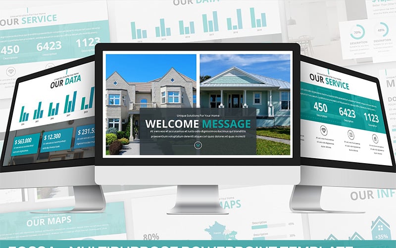 fossa multipurpose powerpoint template original