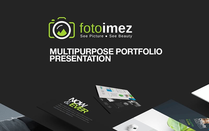 fotoimez portfolio photography product showcase powerpoint template original