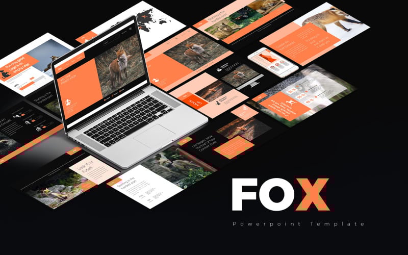 fox presentation powerpoint template original