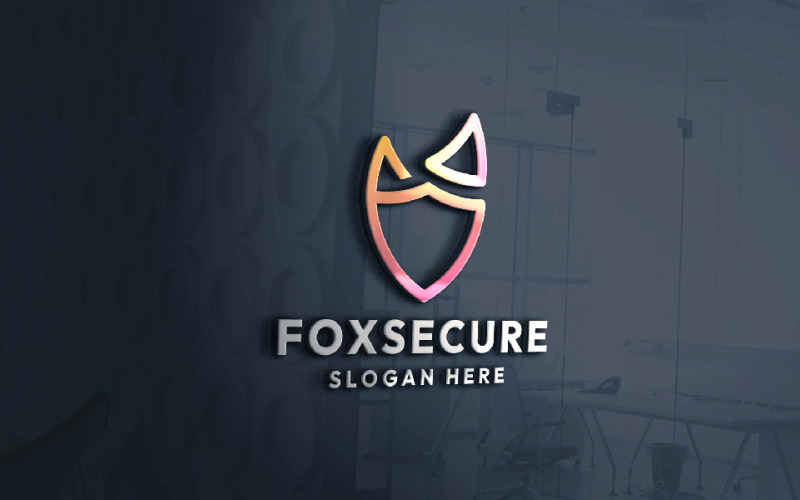 fox secure shield logo temp original