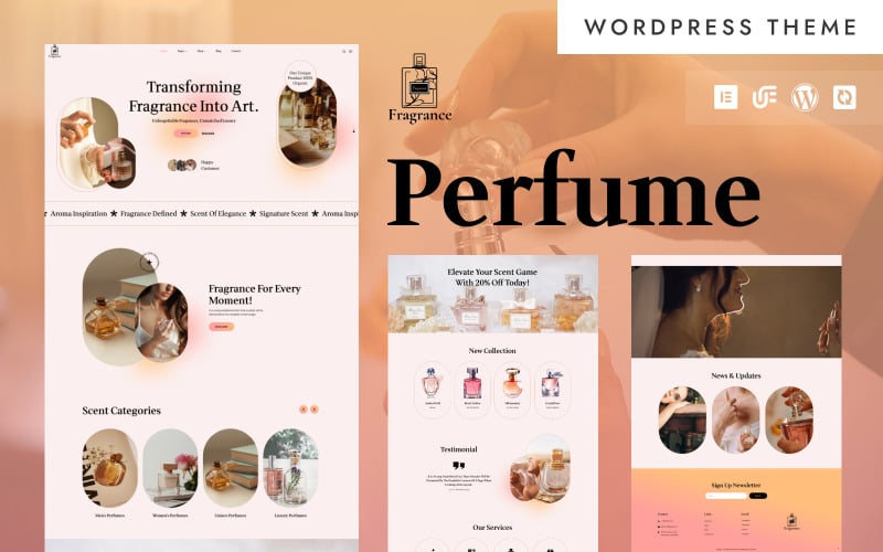 fragrance perfume store amp cosmetic woocommerce elementor theme original