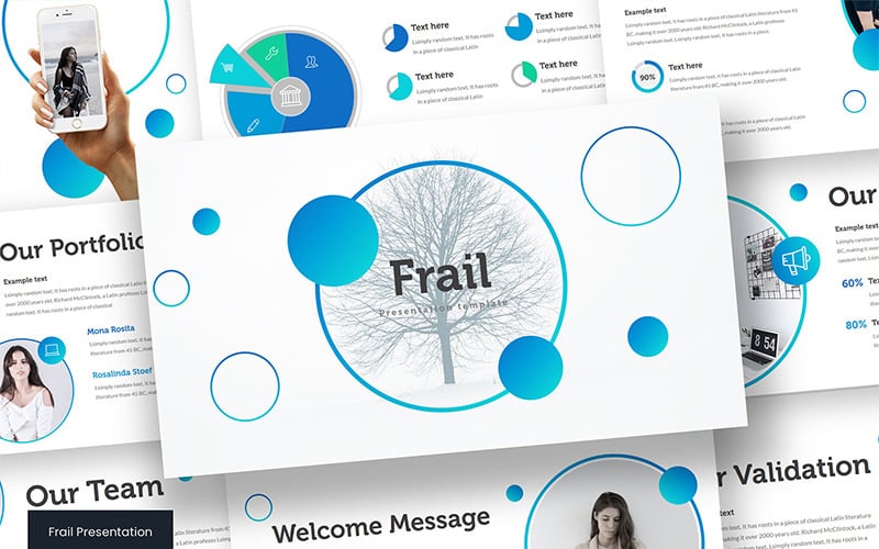 frail powerpoint template original