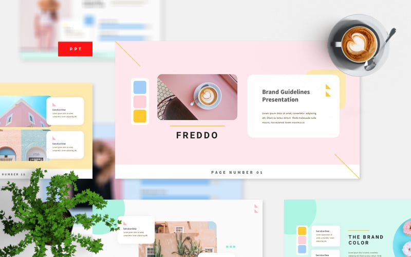 freddo pastel creative powerpoint original