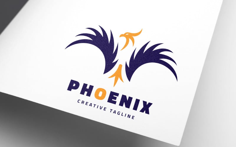 freedom phoenix bird logo design original