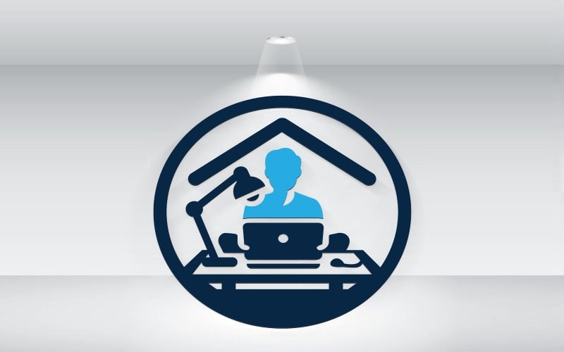 freelancer logo template vector format original