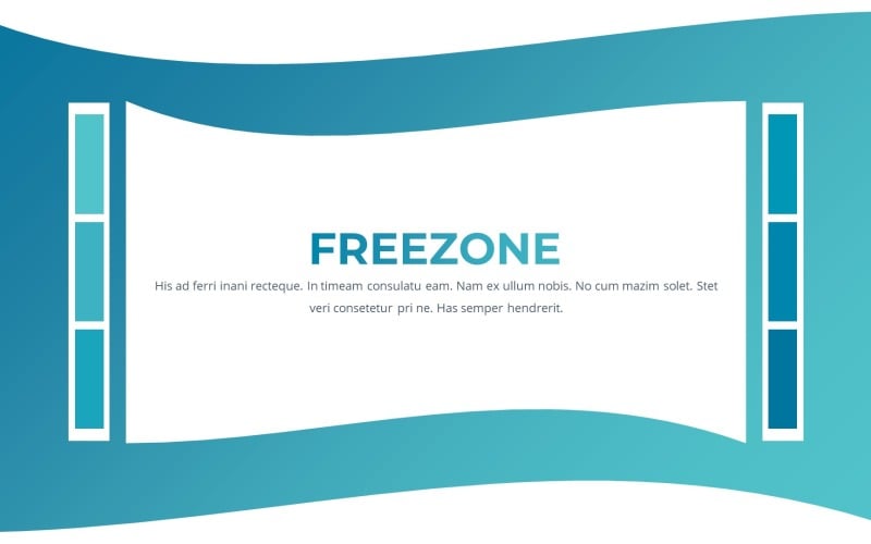 freezone creative business powerpoint template original