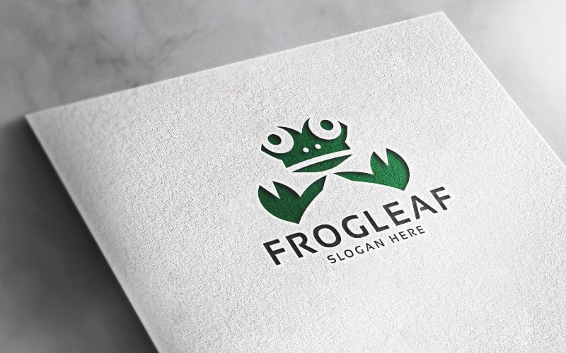 frog leaf professional logo original