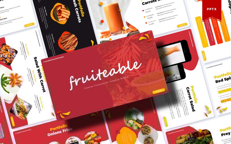 fruiteable powerpoint template original