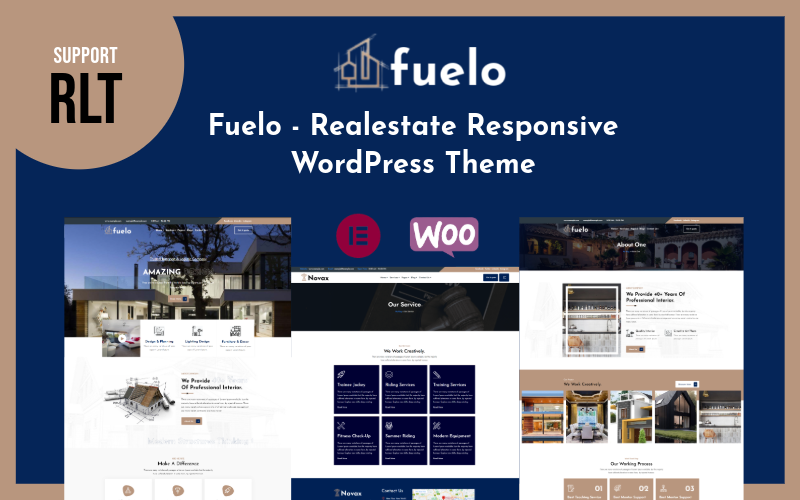 fuelo realestate responsive wordpress theme original