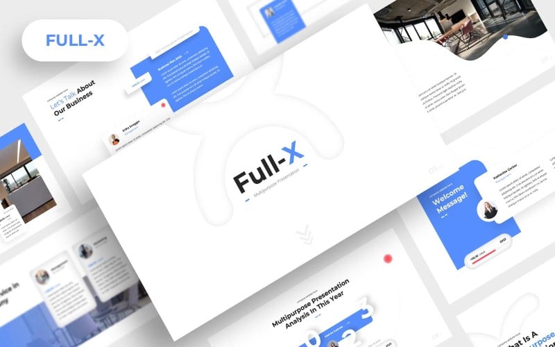 full x multipurpose powerpoint template original