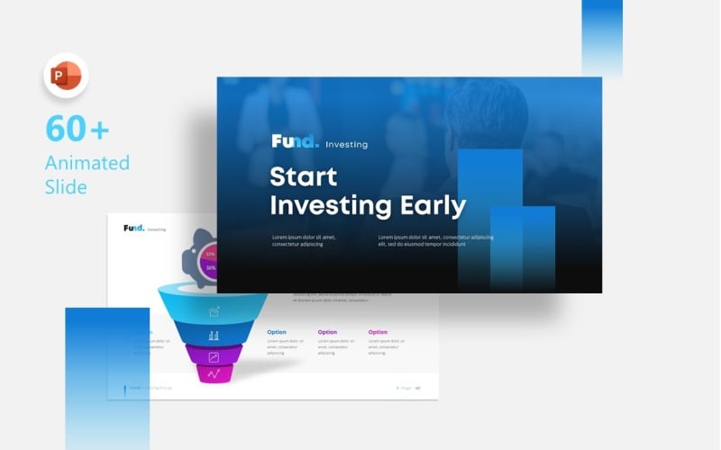 fund investment business creative powerpoint template original