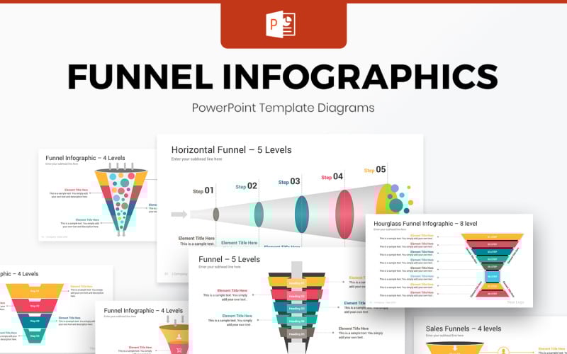funnel powerpoint infographics template original