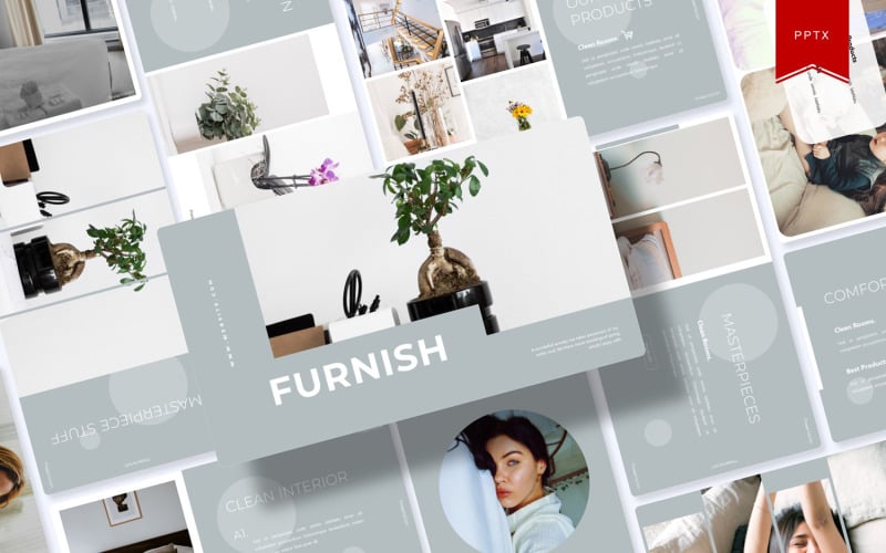 furnish powerpoint template original