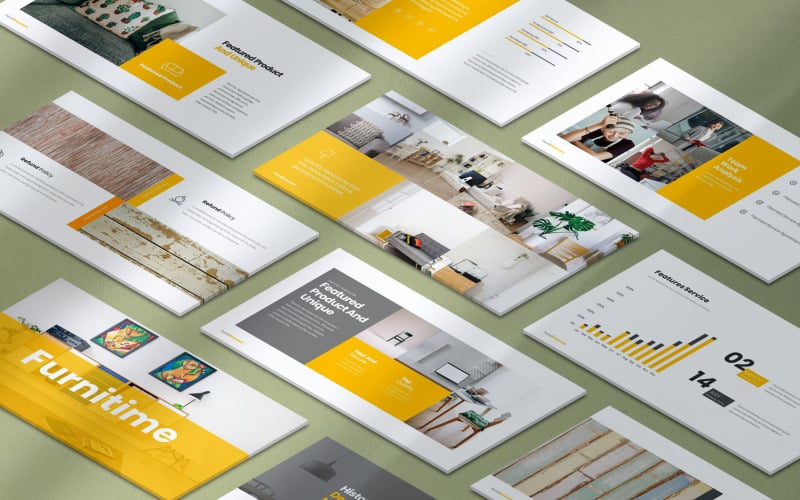 furnitime presentation powerpoint template original