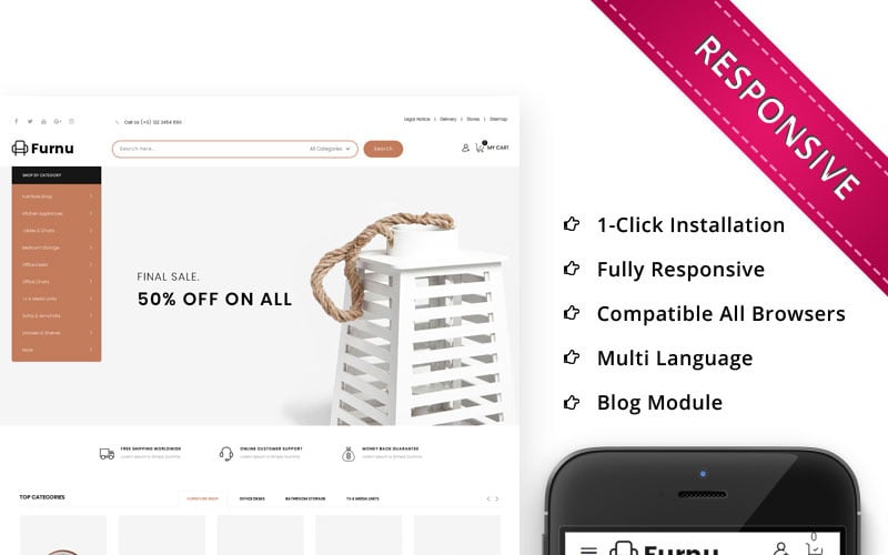 furnu the furniture store responsive prestashop theme original