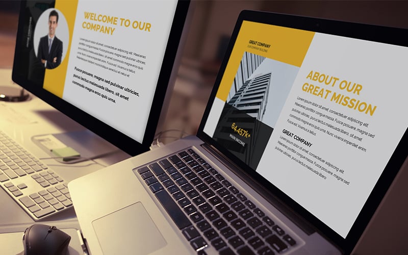 fuzzy creative powerpoint template original