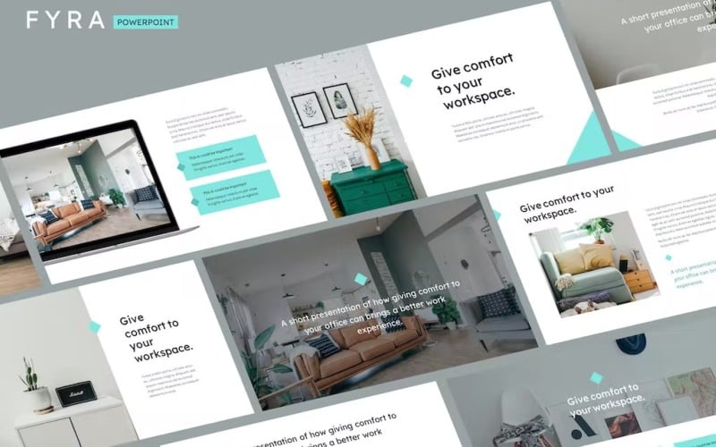 fyra modern powerpoint template original