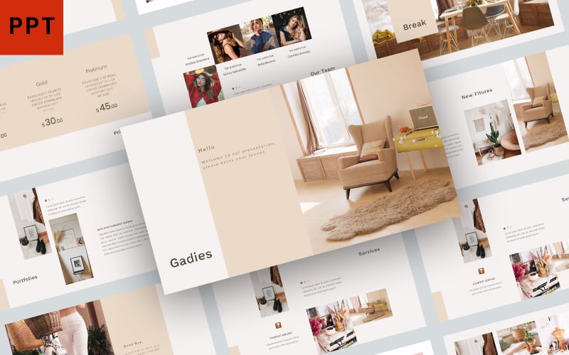 gadies powerpoint template original