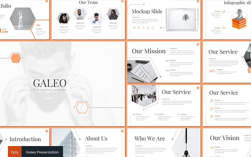 galeo powerpoint template original