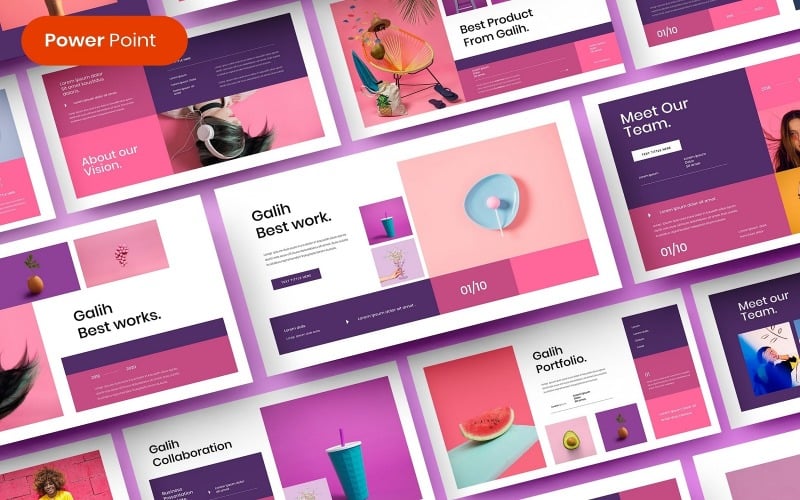 galih busines powerpoint template original