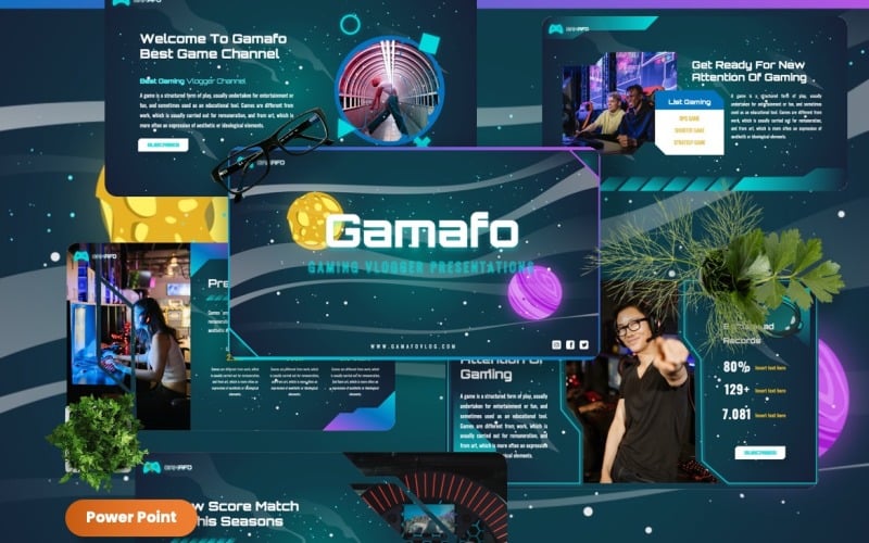gamafo game sports powerpoint templates original
