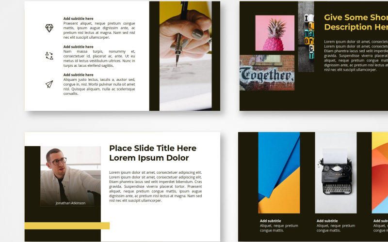 garaga creative powerpoint template original