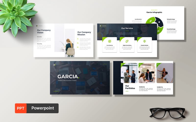 garcia company profile powerpoint original