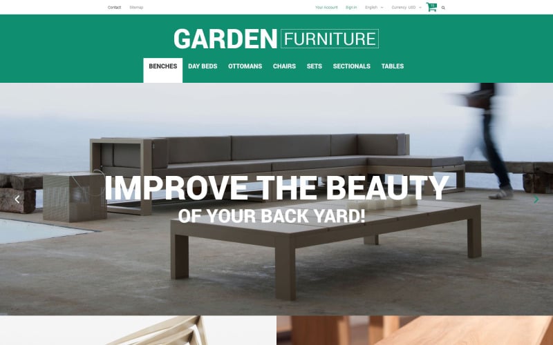 garden furniture and sheds prestashop theme original