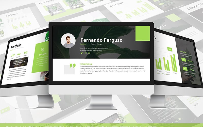 garnicia fresh powerpoint template original
