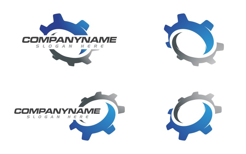 gear industrial vector icon illustration design template v original