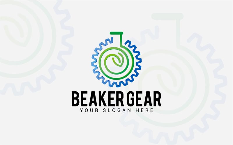 gear labs logo design template original