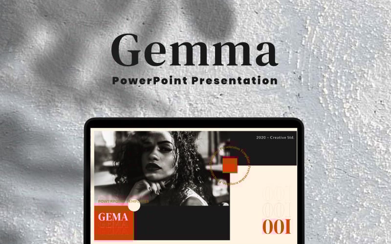 gemma creative powerpoint template original