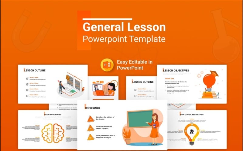 general lesson plan presentation ppt powerpoint template original