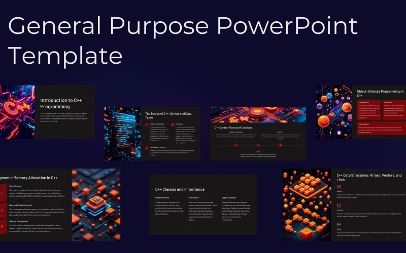general purpose powerpoint presentation template introduction to c programming original