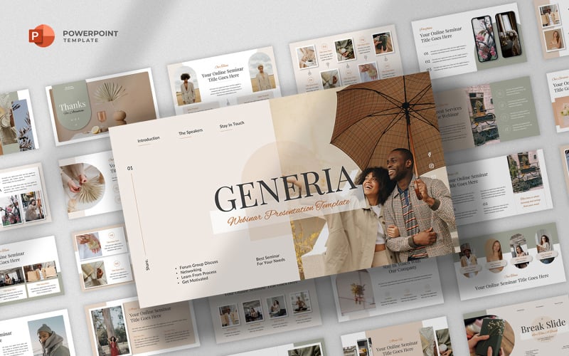 generia webinar ecourse powerpoint template original