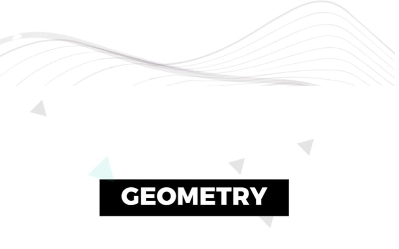 geometry powerpoint template original