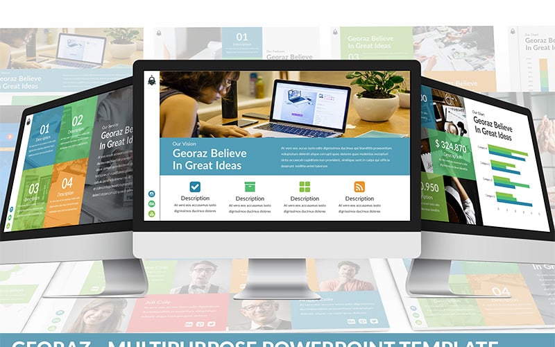 georaz multipurpose powerpoint template original