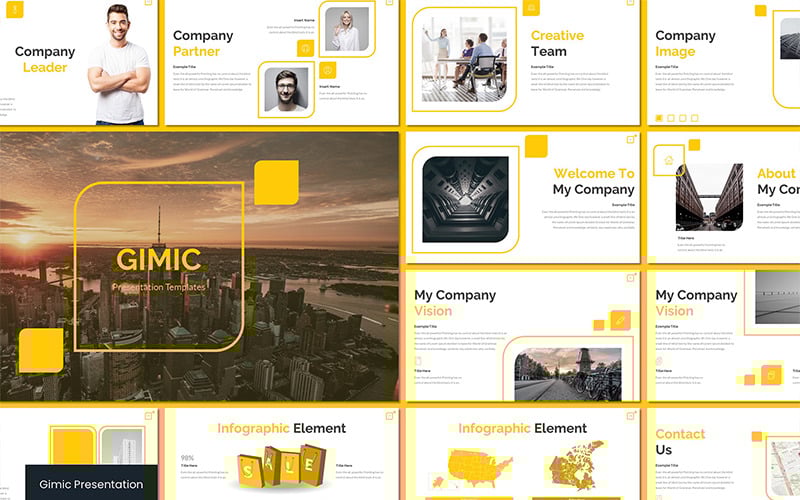 gimic powerpoint template original