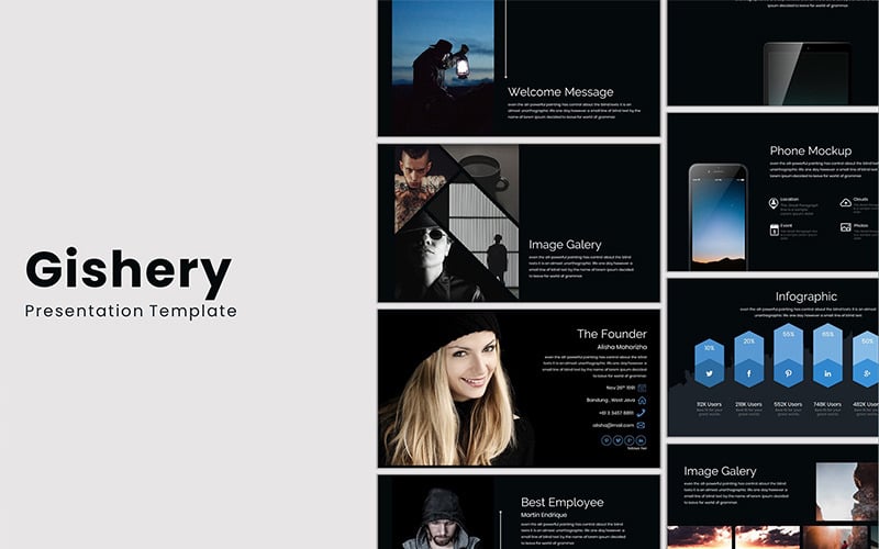 gishery powerpoint template original