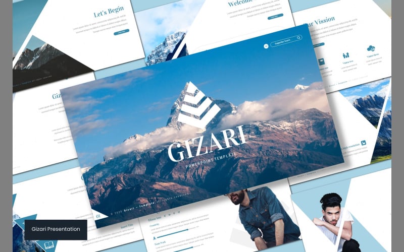 gizari powerpoint template original
