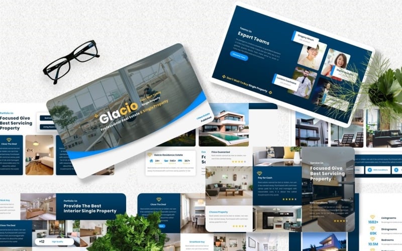 glacio real estate powerpoint template original