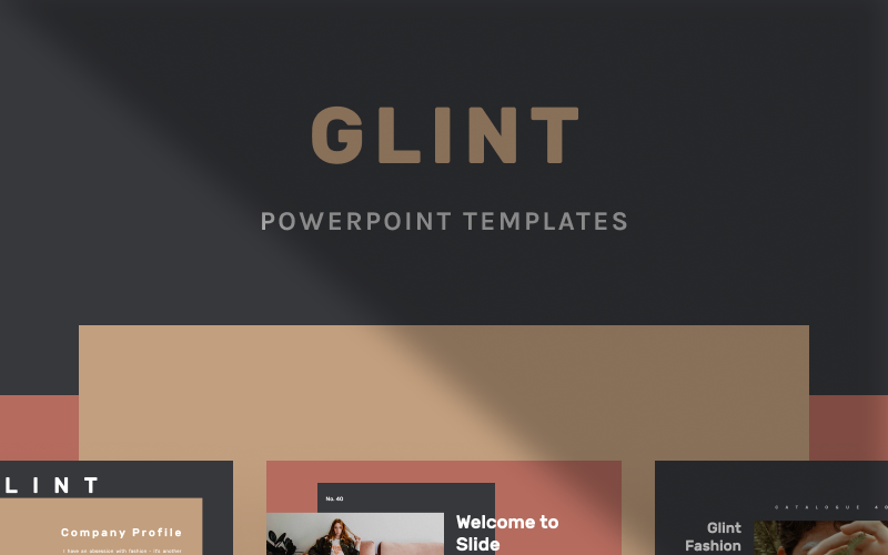 glint powerpoint template original