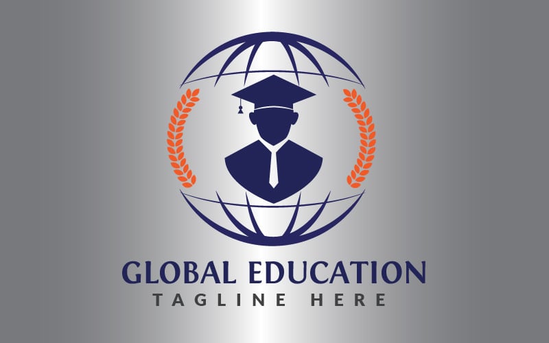 global education logo design original