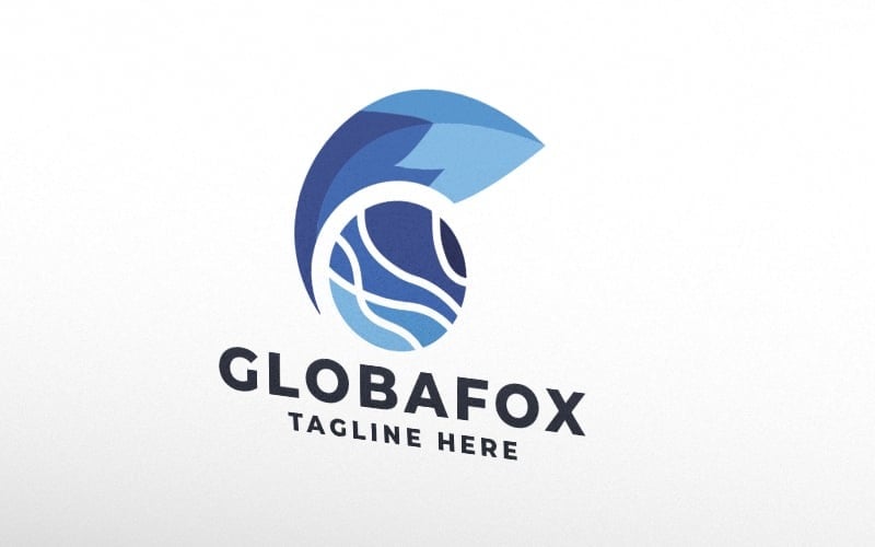 global fox vector logo template original