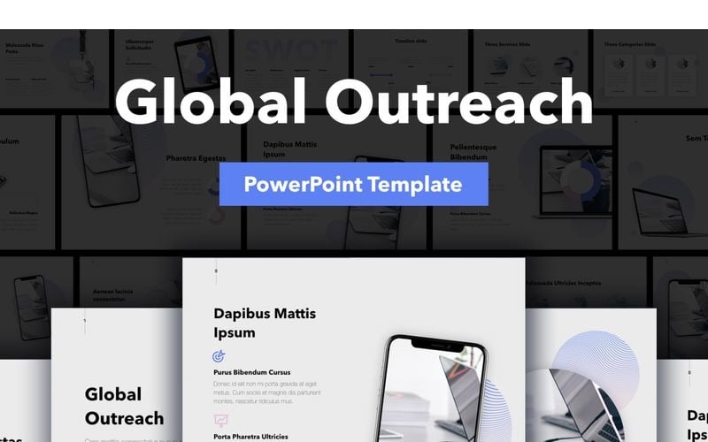 global outreach powerpoint template original