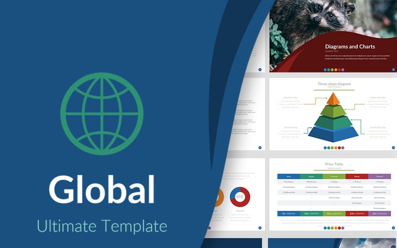 global presentation powerpoint template original
