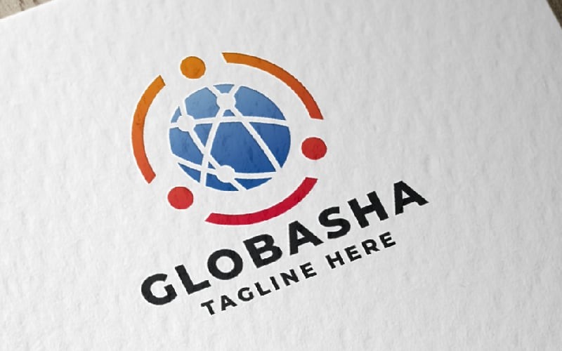 global share pro logo template original